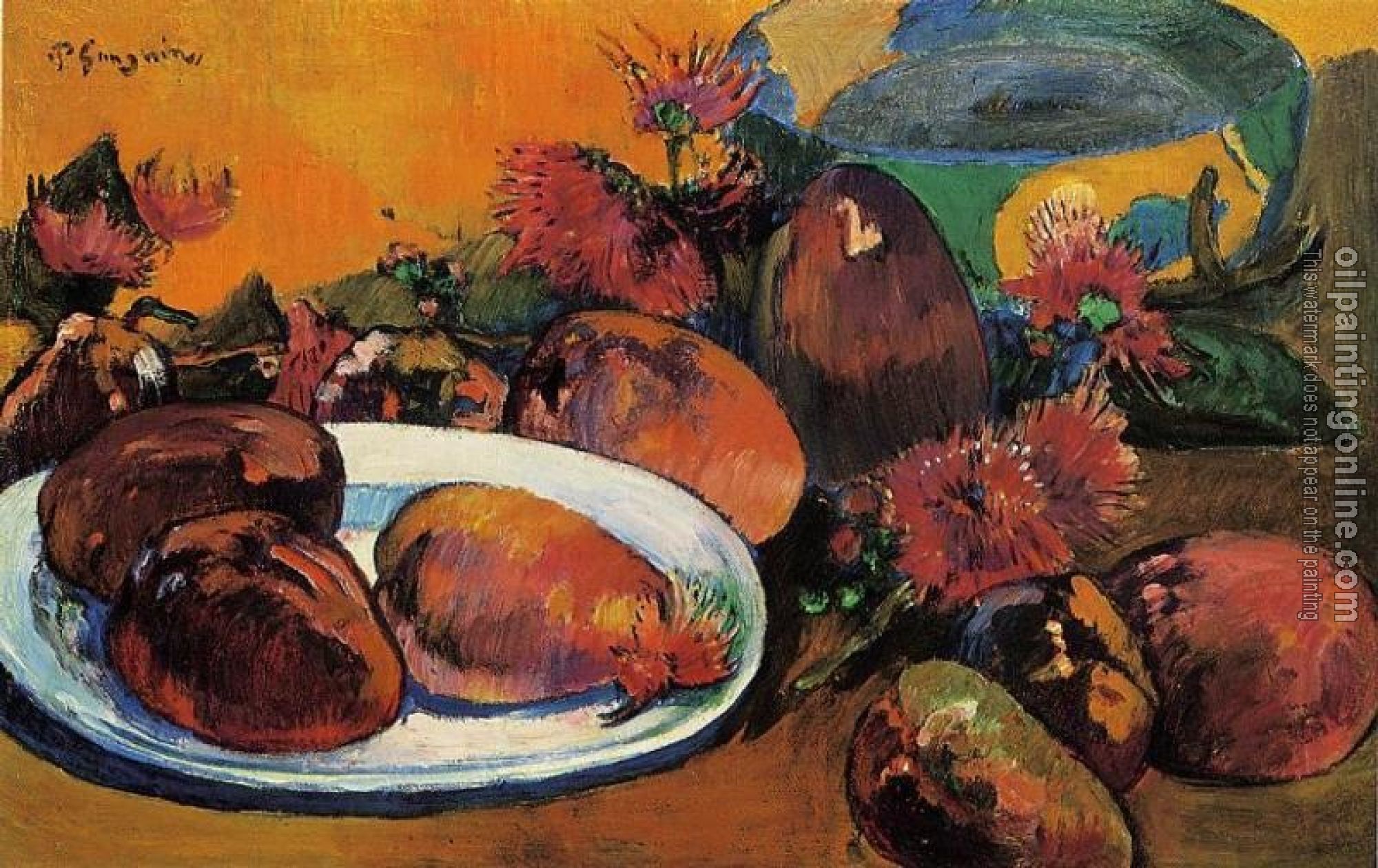 Gauguin, Paul - Still Life with Mangoes